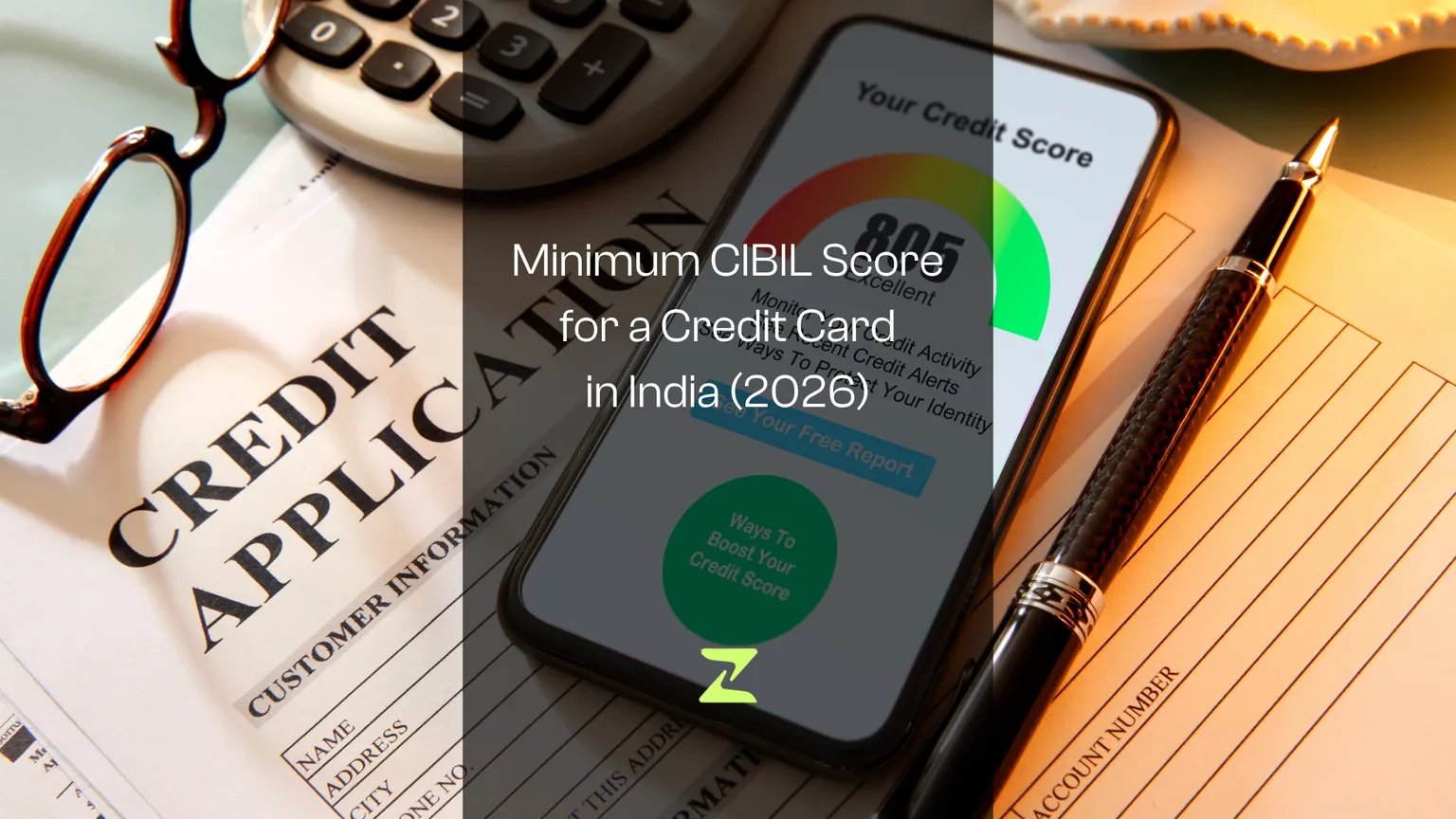 Minimum CIBIL Score for a Credit Card in India (2026): The Real Numbers Per Bank